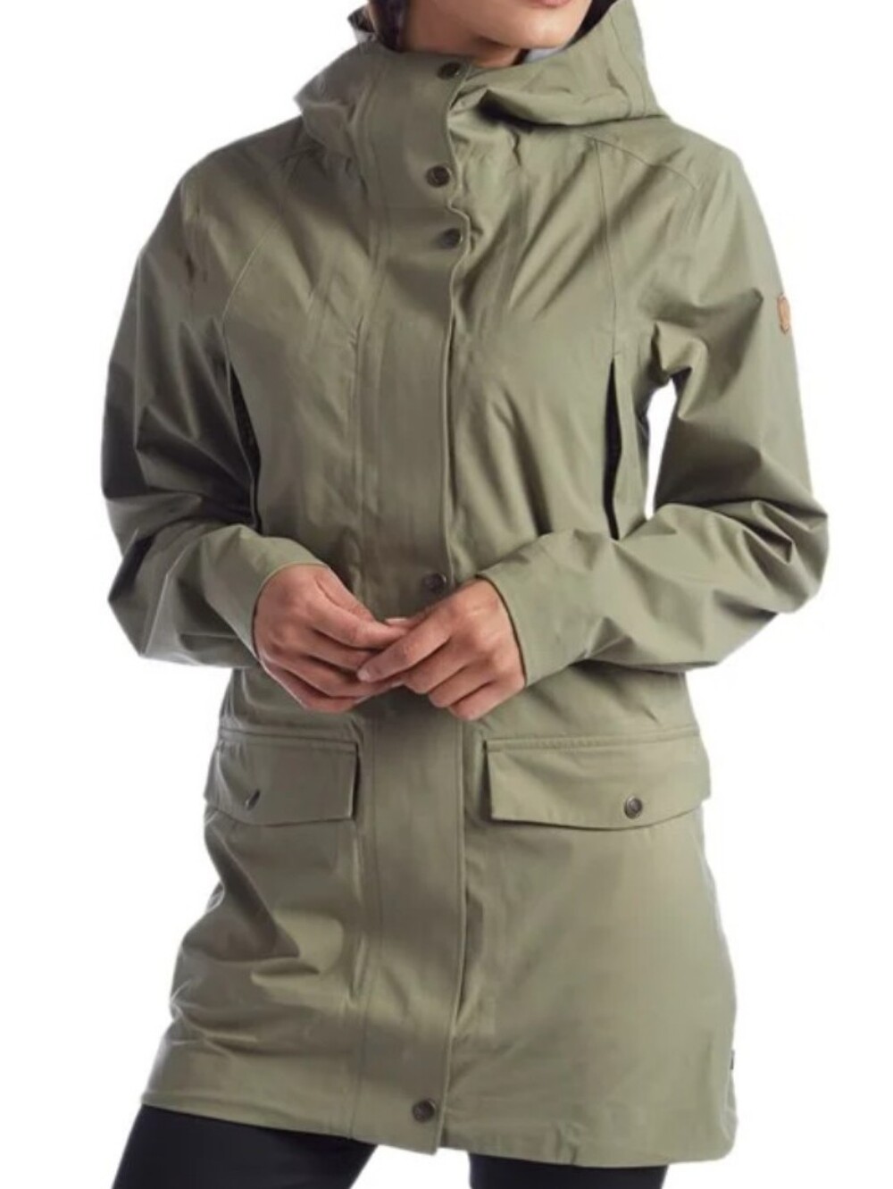 NWOT FjallRaven Ovik Eco-Shell Parka S Waterproof Breathable